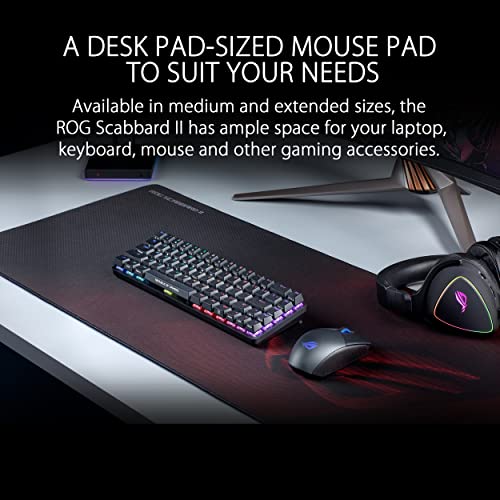 ASUS ROG Scabbard II Extended Gaming Mouse Pad