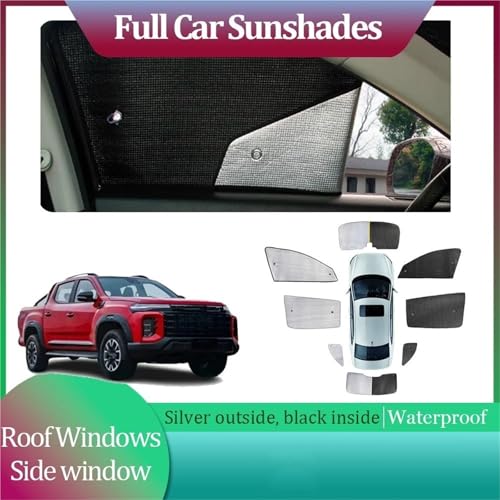 Pare-soleil sur mesure LDV Maxus T90 T60 protection intégrale toutes vitres