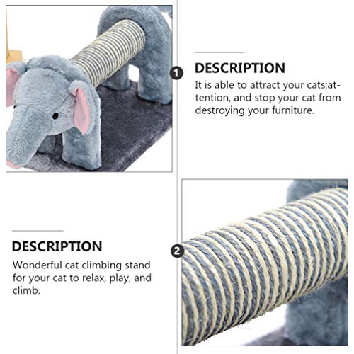 Popetpop – Pote de raspagem de gato em forma de elefante