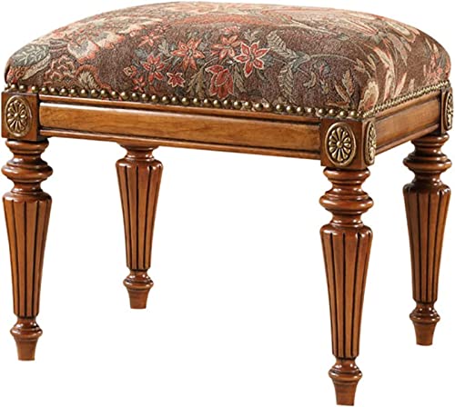 Tabouret guzheng en bois massif de cerisier pour instruments