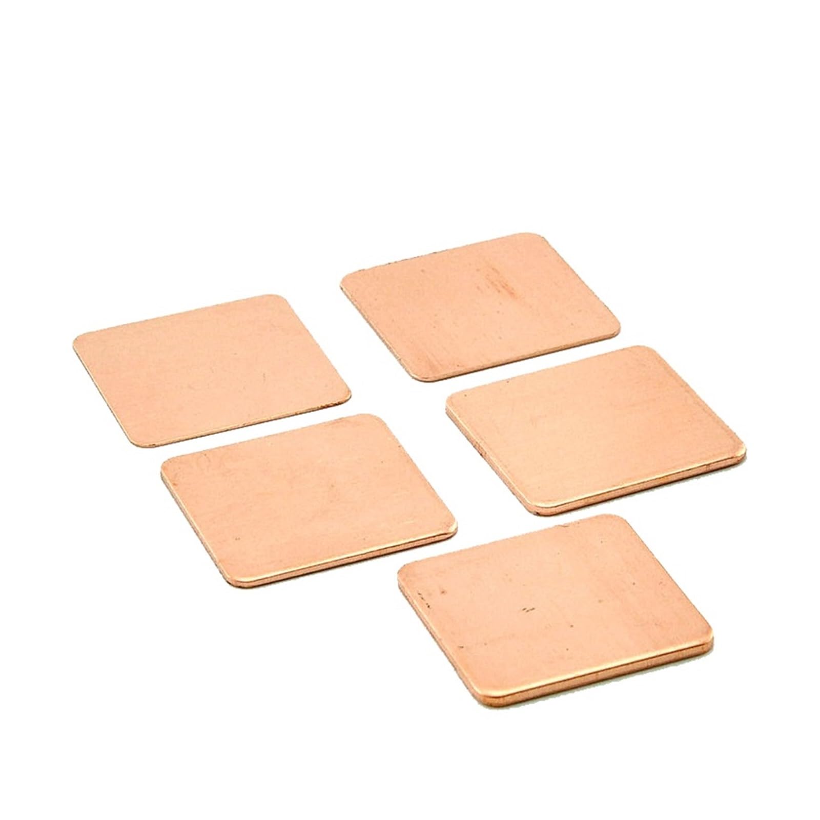 Coussin thermique en cuivre 15x15x0.4mm pour refroidissement de puce BGA