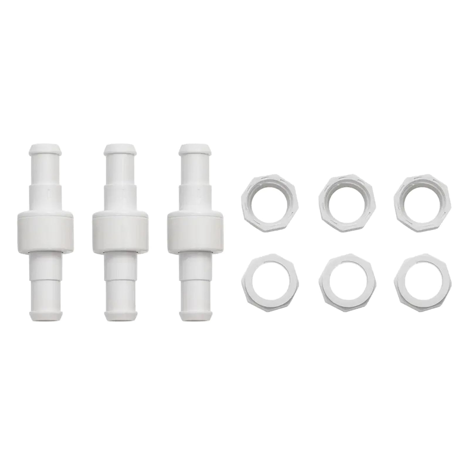 3Pcs D20 Hose Ball Bearing Swivels Pool Cleaner Hose Swivels for 180 280 380 3900 Pool Cleaner Replacement Part Enduring Ball Bearing Accessories