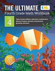 The Ultimate Grade 4 Math Workbook by IXL image
