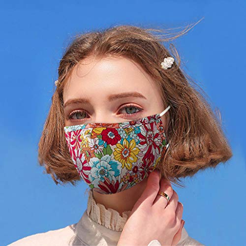 Bandanas faciais femininas/masculinas, reutilizáveis, elásticas, ajustáveis, névoa, poeira, rosto sa