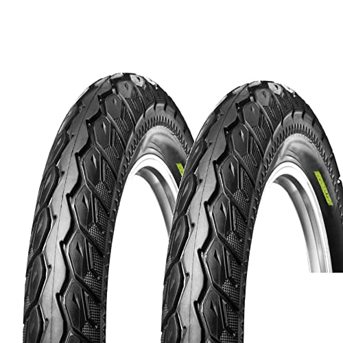 2 Copertoni 18x2.50 (64-355) per Scooter Stradale Adulto Bicicletta Elettrica Coppia Pneumatici 18 pollici in Gomma