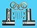 VE-VE Inc. WD-55-16; 1 Pr Dock Wheel Axle Mount.