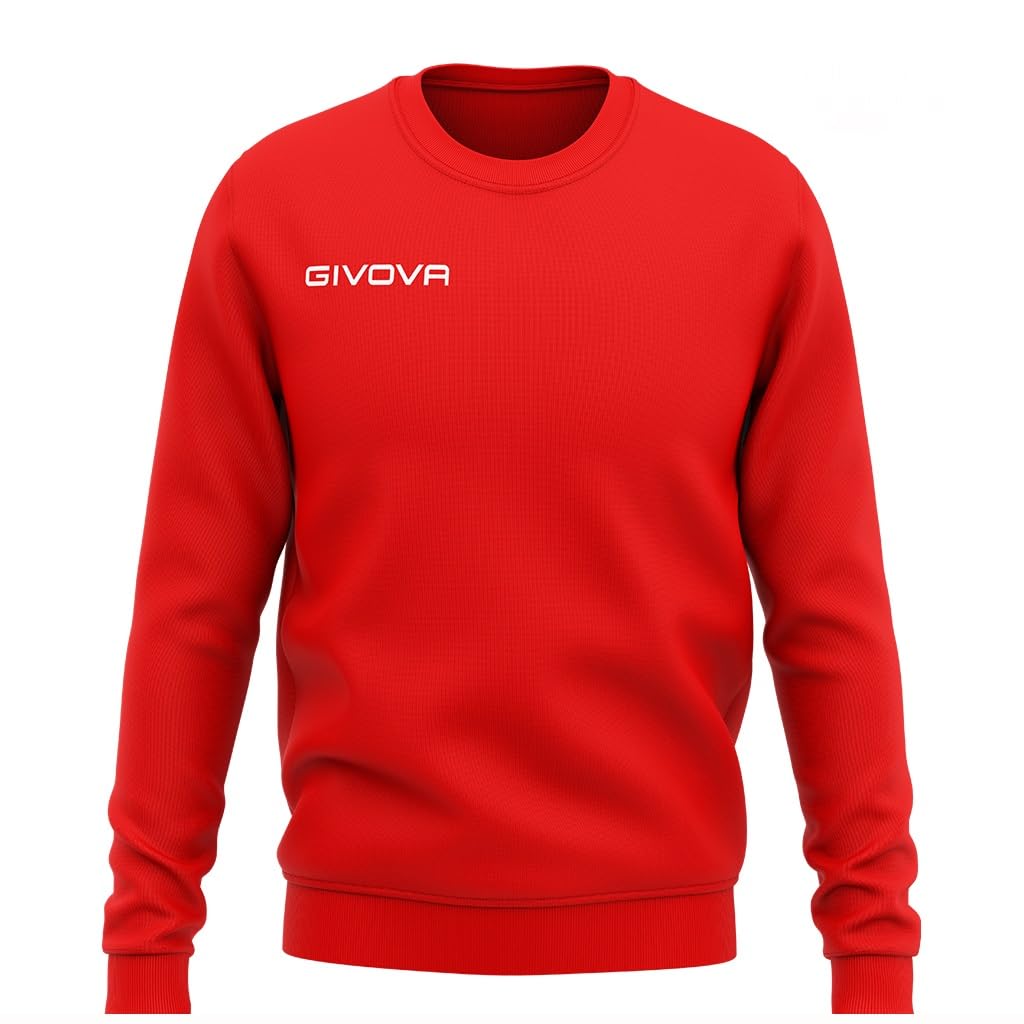 Givova, round neck shirt givova one, red, S