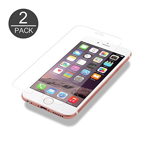 iPhone 6/iPhone 6s Screen Protector, KABB Tempered Glass, HD Clear Shatterproof Surface ,9H Hardness with Oleophobic Coating Anti-Fingerprint for iPhone 6/6s (4.7
