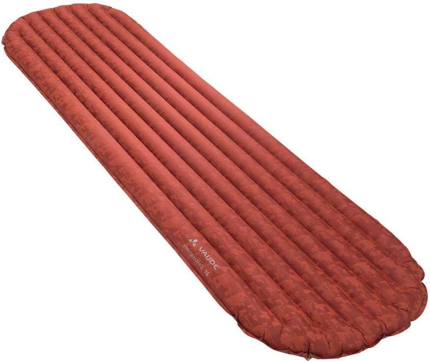 VAUDE Performance 7 L - Self Inflating Sleeping Pad - Very Lightweight & Compact mat - Perfect for Backpacking & Hiking - With high-performing Primaloft® insulation - Large Size - Compression Sack included