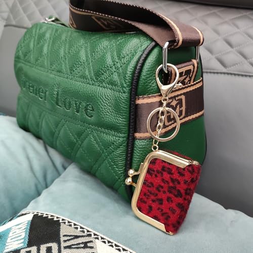 Image of Bag Charm for Handbags Decoration,Mini Leather Bag Keychain,Fashion KeyChain Accessory For Handbags Purse