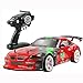 wangch Voiture télécommandée 70km/h Voiture de Course à dérive Rapide 2.4Ghz 1/10 Véhicule électrique, Véhicule 4WD Rc Meilleures Voitures Jouets pour garçons et Adultes avec Deux Batteries