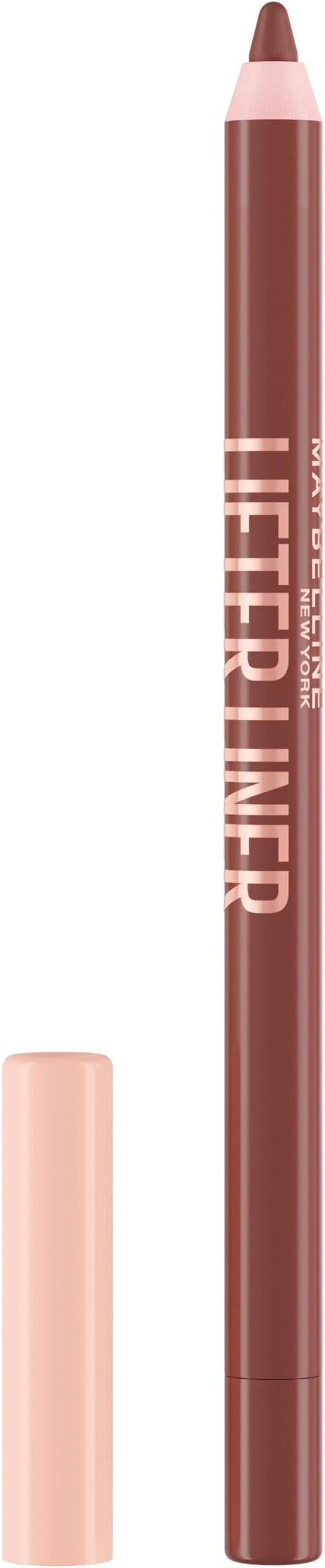New York Lifter Liner Lip Liner, Long-Lasting Creamy Colour, Smooth Application and Comfortable Feel, With Hyaluronic Acid and Jojoba Oil, Available in 10 Shades, Shade: Let's Bounce