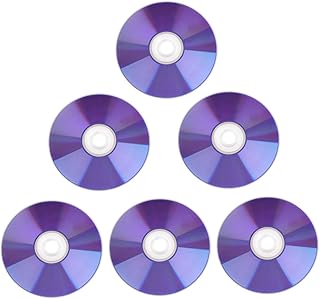 EXCEART 50 Peças Disco Dvd Disco De Gravação De Dados Disco De Gravação De Vídeo Disco De Mídia Disco Em Branco CD D9