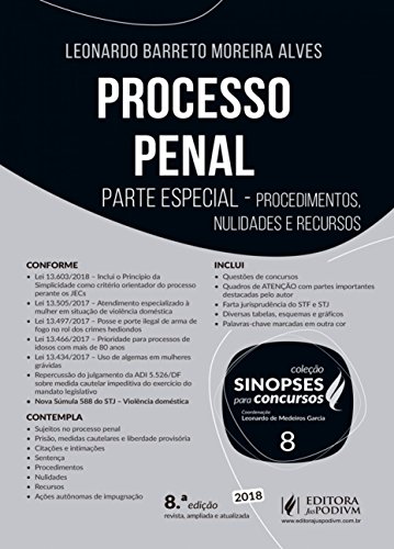 Processo Penal: Parte Especial