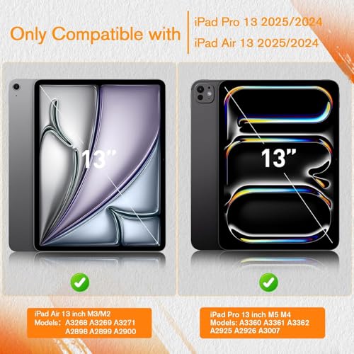 Image of Privacy Anti Peep Matte Screen Guard Compatible With iPad Air 13 2025 M3 / 2024 M2 & iPad Pro 13 2025 M5 / 2024 M4 (13 Inch Tablet) Anti Spy Screenguard Not a Tempered Glass Screen Protector