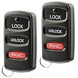 Car Key Fob Keyless Entry Remote fits 1998-2006 Mitsubishi Montero, 1998-2004 Montero Sport (E4EG8D-522M-A), Set of 2