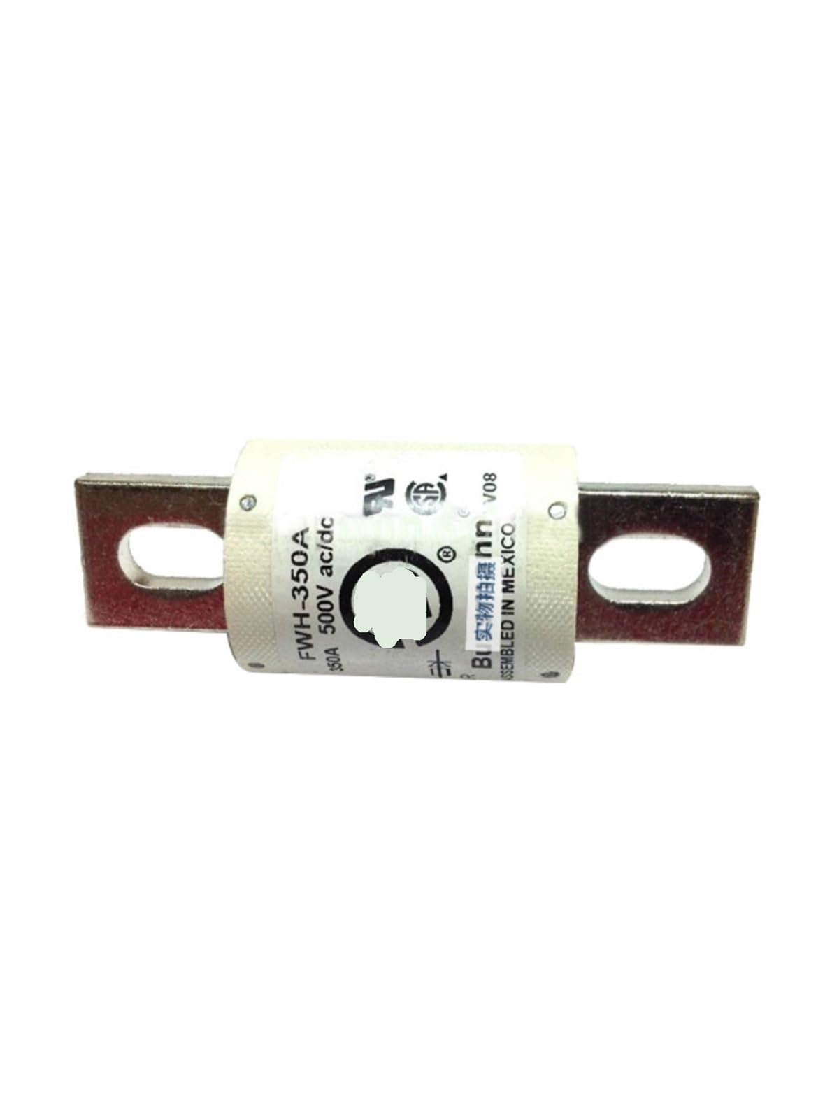 VDOQTLJT FWH-350A Low-Voltage Quick-Blow Ceramic Fuse