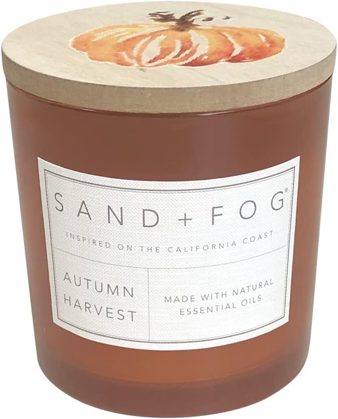 Sand + Fog Scented Candles Autumn Harvest Additional Scents and Sizes 3 Wicks