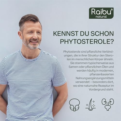 Saw Palmetto Extrakt (Sägepalmenextrakt) mit Kürbiskern Kapseln - 650 mg Extrakt pro Kapsel davon 27.5 mg Phytosterole (5%) - Hochdosiertes Sägepalmextrakt + Kürbiskernextrakt - Ohne Zusätze