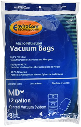 Envirocare MD Micro 12 Gallon Elastic Top, 3 bags, MD814L