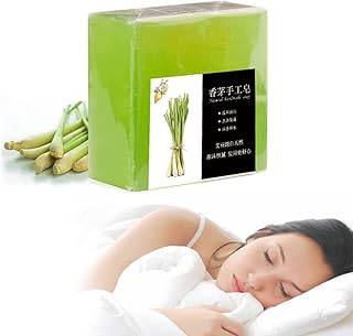 Lemongrass Soap, Lemongrass Soap for Humans,2023New Citronella Soap Bar,Citronella Natural Soap, Lemongrass Soap for Bug Repellent,Natural Lemongrass Body Wash Soap Bar for Body & Facial Skin-1PC