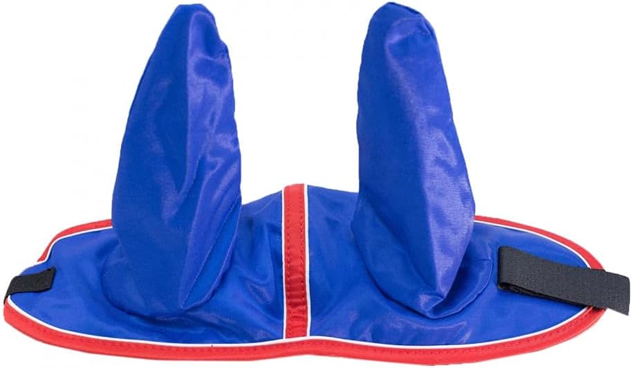 FINN TACKFinntack Ear Cover - Blue/Red/White - Horse