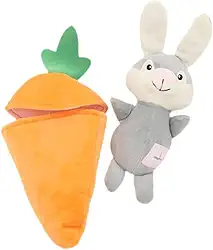 YIJU Brinquedo interativo para cães que faz barulho, brinquedo engraçado para mastigar, companhia diária, presente, protetor de móveis para cães de pequeno