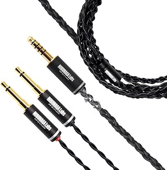 NOBUNAGA Labs 霧降 ヘッドホンケーブル 4.4mm/3.5mm×2 Amazon.co.jp: NOBUNAGA Labs 霧降 (Kirifuri) ヘッドホンケーブル