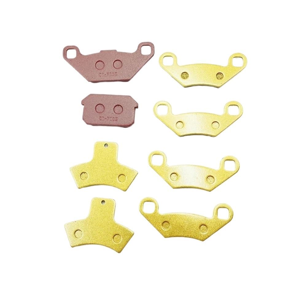 Kit plaquettes de frein avant arrière LH300 LH400 durabilité supérieure pour quad tout terrain