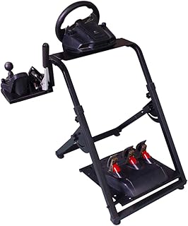 Dshot Foldable Racing Wheel Stand レーシングホイールスタンド ギアシフター用マウント セット ロジクール G920 G27 G25 Thrustmaster T500RS, T300RS, TX Ferrari F458 Fanatec PS4 Xbox PC 対応