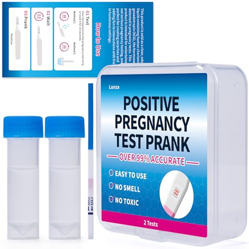 HCG Water Drops Clear & Odorless - Positive Pregnancy Test Prank Pregnancy Test Always Positive - Perfect for Party Pranks and April Fools Day Jokes