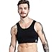JOCKMAIL Men's Neoprene Brace Vest Chest Support Strap Fitness Gym Sports Bra Vest Mens Chest Compression