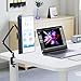 Tablet Stand Holder for ipad,Portable Monitor Stand Holder 15.6''Max,Desk Mount with 360°Rotate Base,Fits for 4.7-12.9