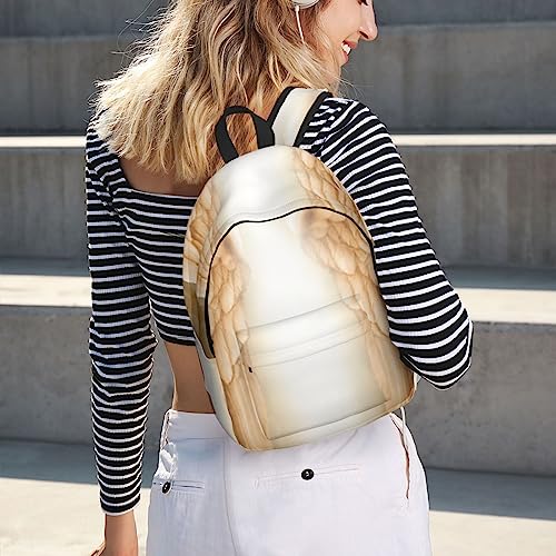 Sac à dos d'école ours polaire avec compartiment ordinateur portable