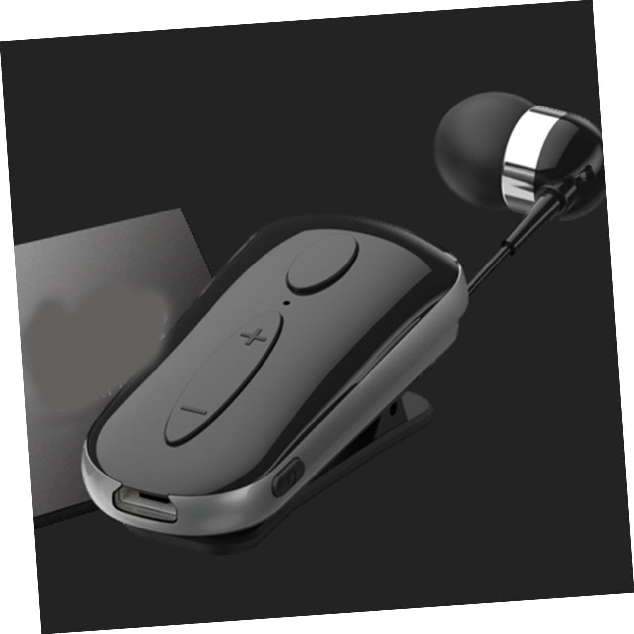 KOMBIUDA Auricolari Wireless Sportivi Clip Leggeri E Comodi Cuffie Retrattili In-ear Per Utilizzo