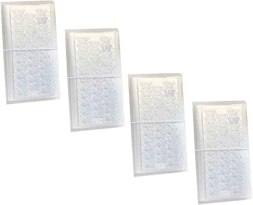 Miniatura 1 de YOAVIP Libro de almacenamiento transparente grande de 48 x 96 pulgadas para planificador álbumes de recortes carpeta organizadora de 50 páginas