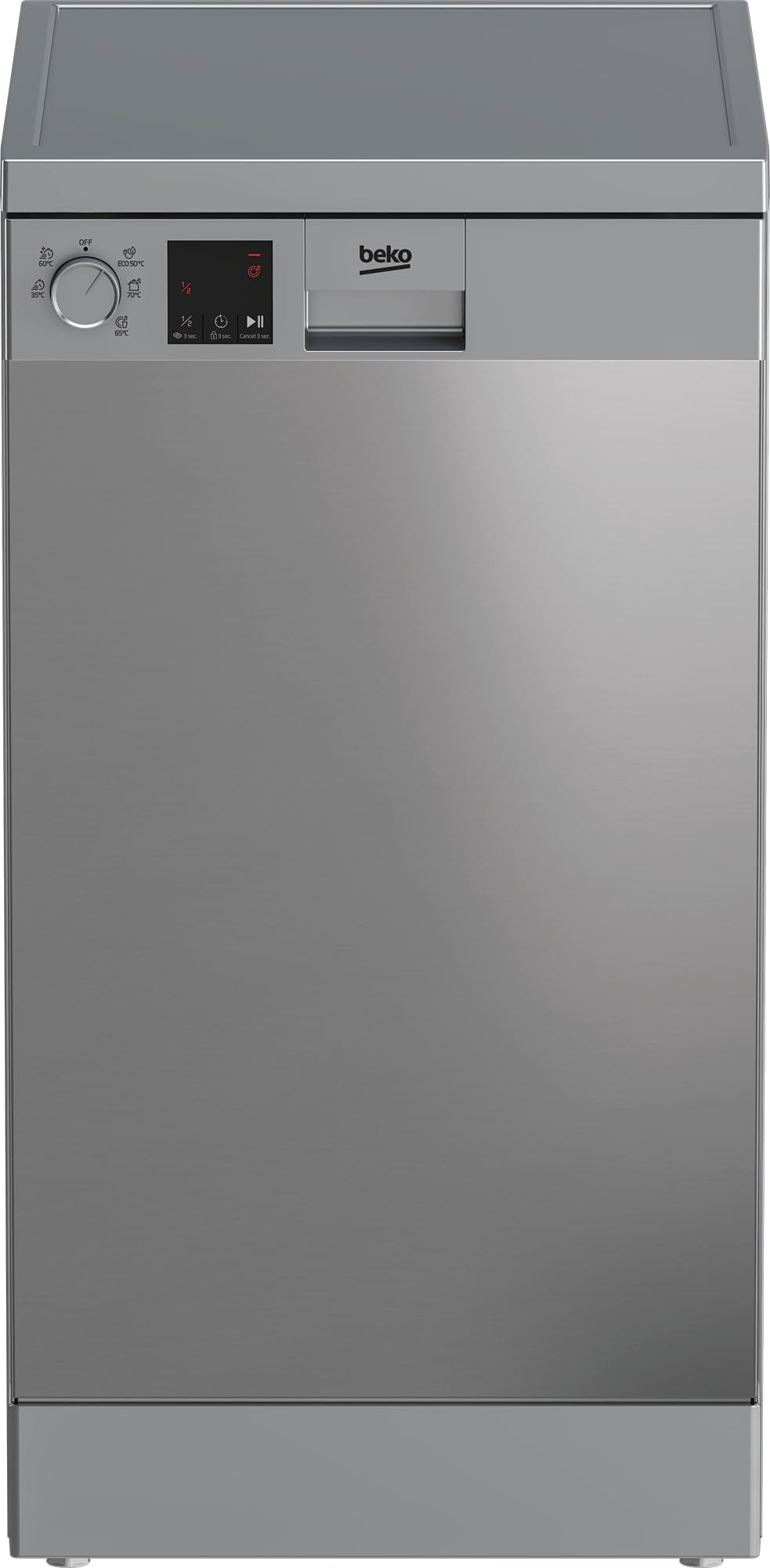 Lave-​vaisselle BEKO DVS05024X Acier inoxydable (45 cm)