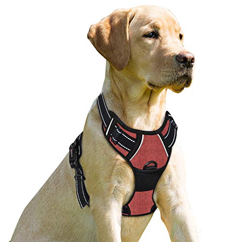 Photo 1 of BARKBAY No Pull Dog Harness Front Clip Heavy Duty Reflective Easy Control Handle for Large Dog Walking