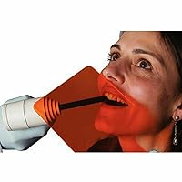Vista 8 de SNAWOP Escudo de luz de curado dental de mano LED/UV Protección de luz Ojo/Cara Placa de placa naranja (1PCS)
