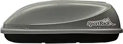 SportRack Bagageiro de Teto Fechado Conquest 370L Cinza