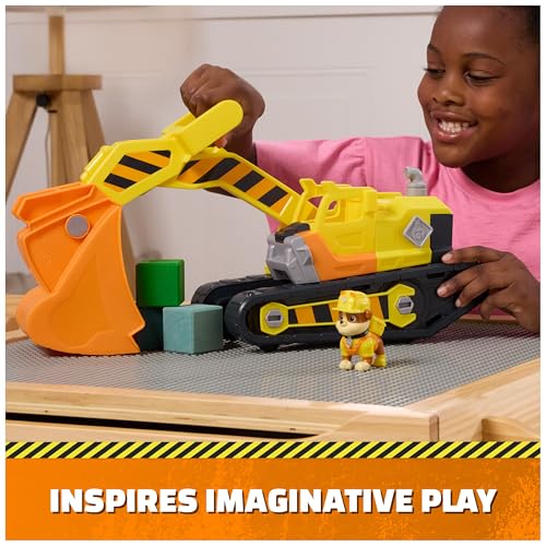 Rubble & Crew Rubble’s Ultimate Tool Bulldozer Vehicle & Collectible Figure - image 4
