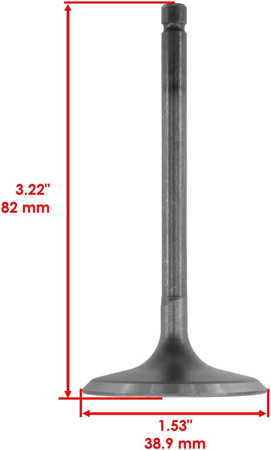Powersports Replacement Parts for 2x Exhaust & Intake Valve for Yamaha Wolverine YXE70 4x4 2016 2017 2018 Mod-C33C-77398