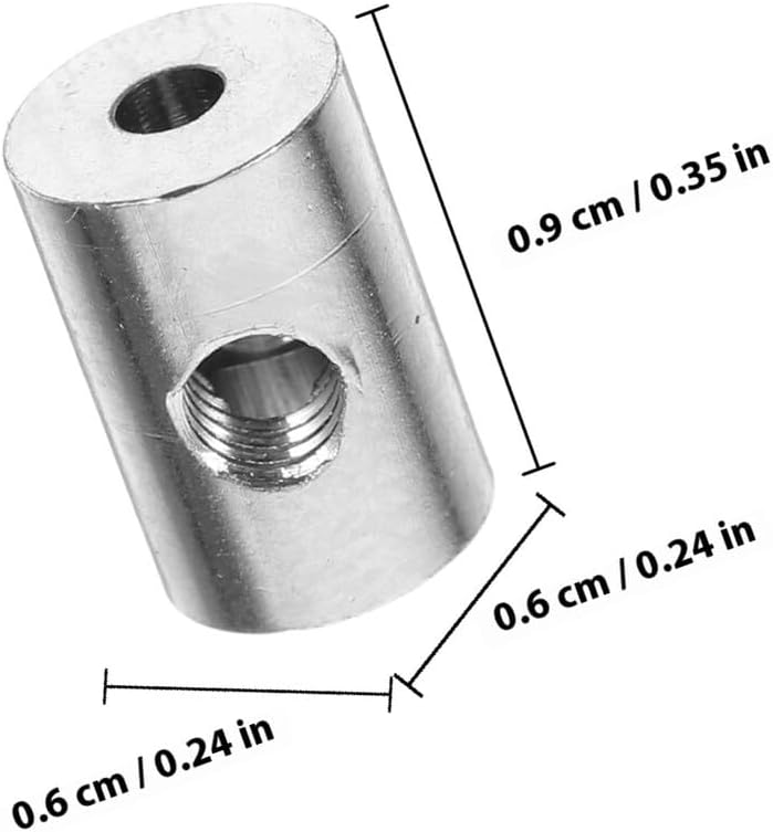10pcs Locking Pin Backs with Wrench Tool Metal Badge Clasp Accessories for Enamel and Lapel Pins for Crafting and Jewelry Making