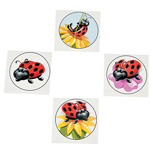 Ladybug Tattoos (72 pc)