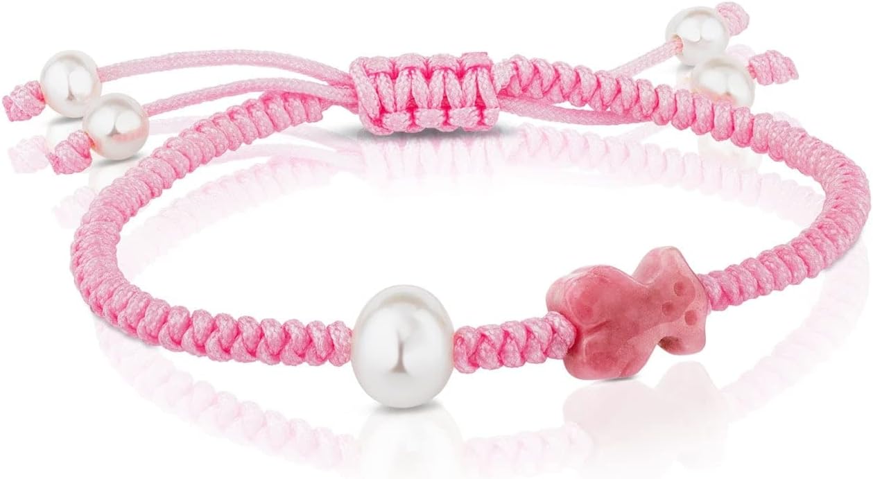 TOUS Onyx & Pearls Bracelet for Women