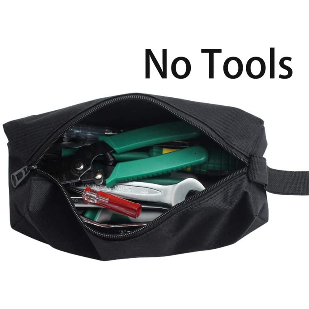Lot De 4 Petites Pochettes à Outils En Toile Avec Fermeture éclair, Multi-usages, étanches, Pour Ranger Tournevis, Pinces, Tournevis, Jouets Pour Enfants, Cosmétiques