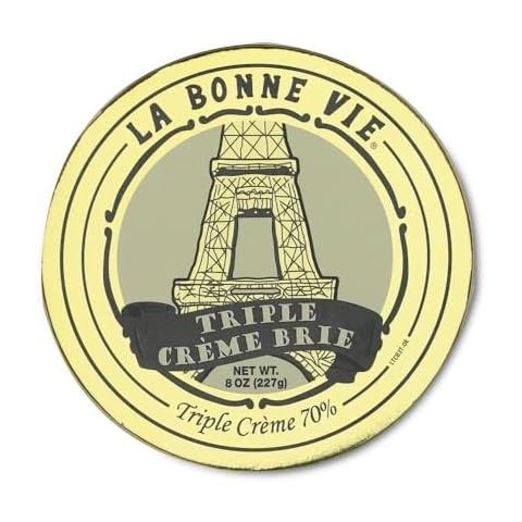 La Bonne Vie Triple Creme Brie Cheese, 8OZ, 6 Pack Cover