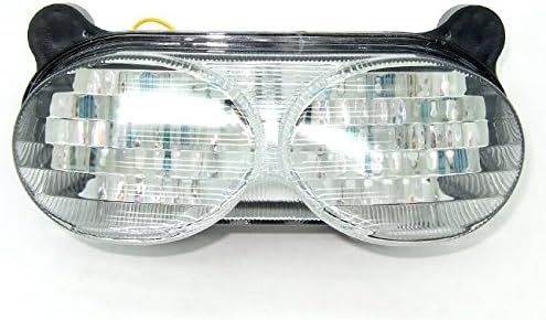 Motocycle LED Integrated Rear Running Tail Stop Brake Light Super Bright Tail Light Fit For Kawasaki 98-02 ZX-6R 98-03 ZX-9R 05-09 ZZR600 Clear