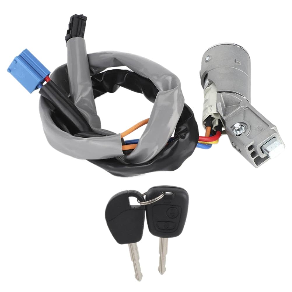 Ignition Lock Starter Switch with 2 Compatible with Citroën Berlingo 2002-2008