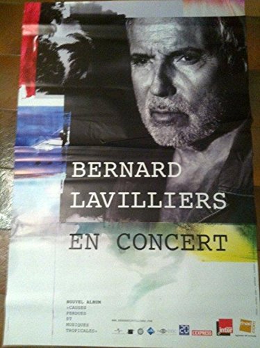 Affiche Bernard Lavilliers 80x120 cm : la solution pour habiller vos grands murs vides